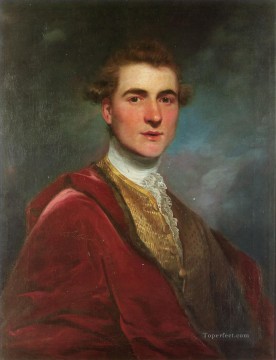 ジョシュア・レイノルズ Painting - チャールズ・ハミルトン・ジョシュア・レイノルズの肖像